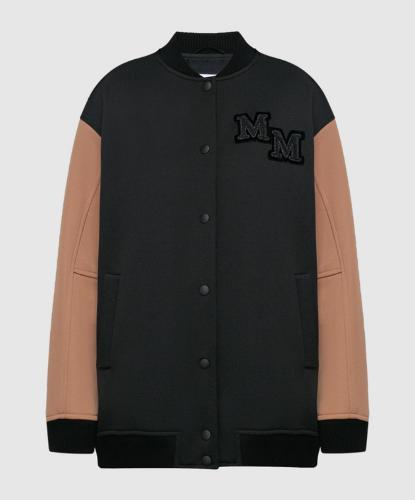 막스마라 베라체 로고 봄버 자켓 Verace logo bomber jacket